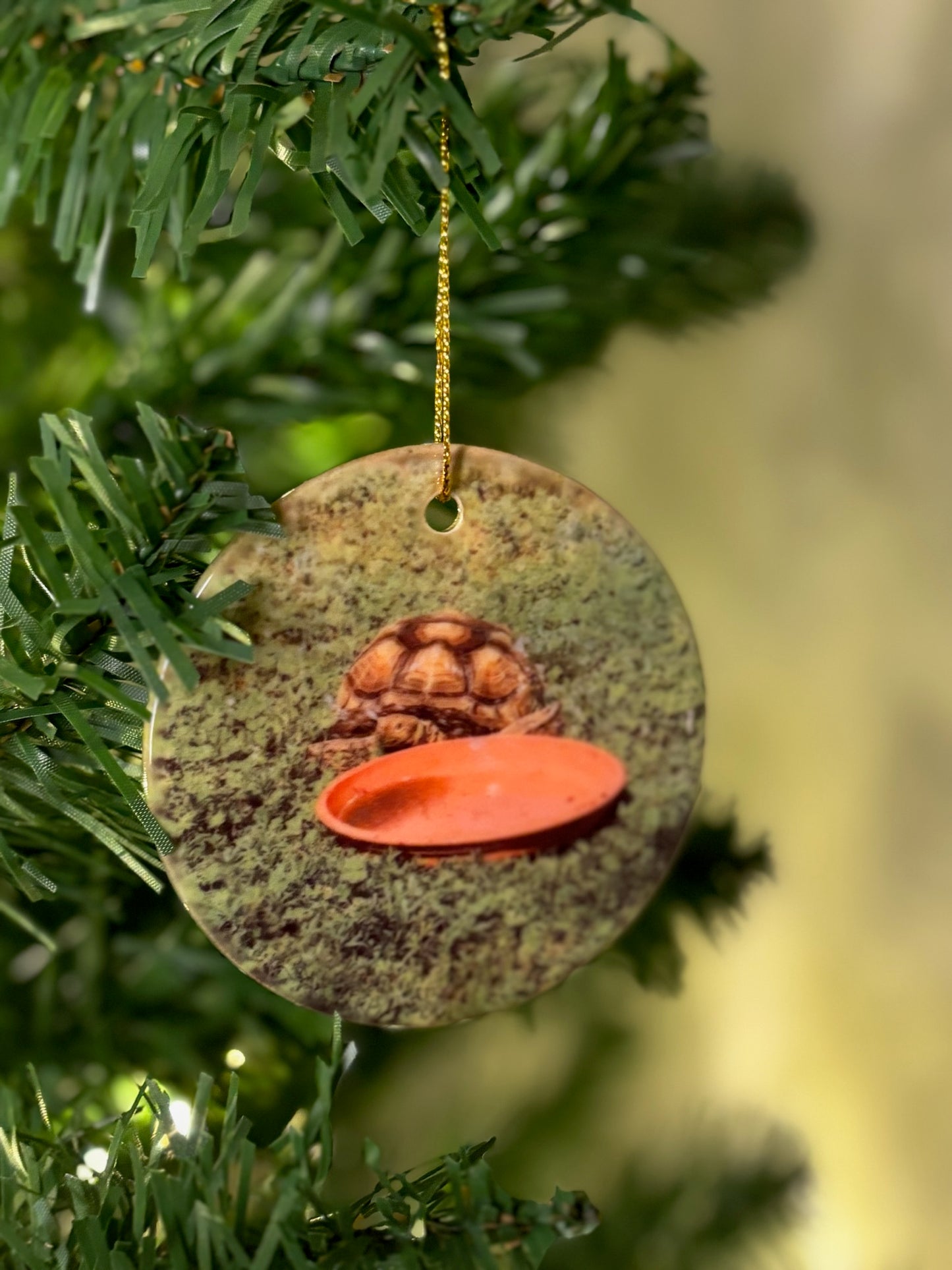 Custom 3" Ceramic Christmas tree ornaments